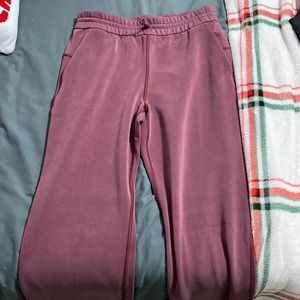 Lululemon softstreme pants in red Merlot
